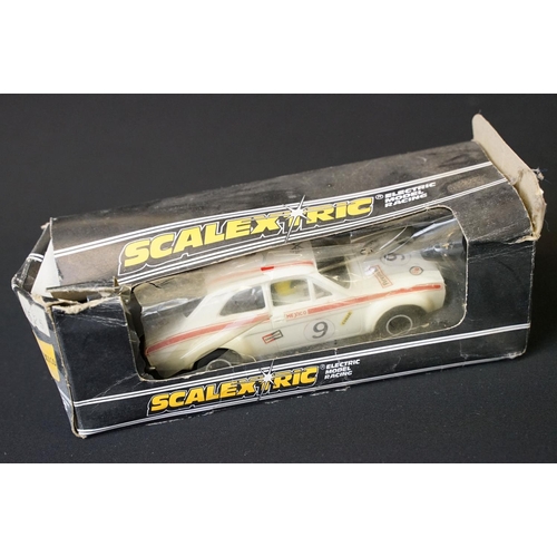 249 - Collection of various Scalextric slot cars and other related items to include 15 x boxed / cased Sca... 