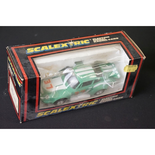 249 - Collection of various Scalextric slot cars and other related items to include 15 x boxed / cased Sca... 