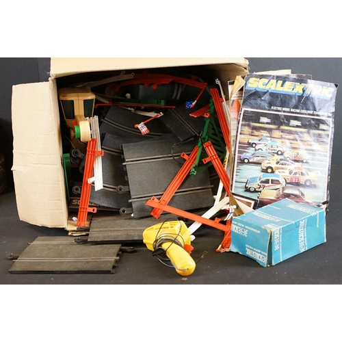 249 - Collection of various Scalextric slot cars and other related items to include 15 x boxed / cased Sca... 