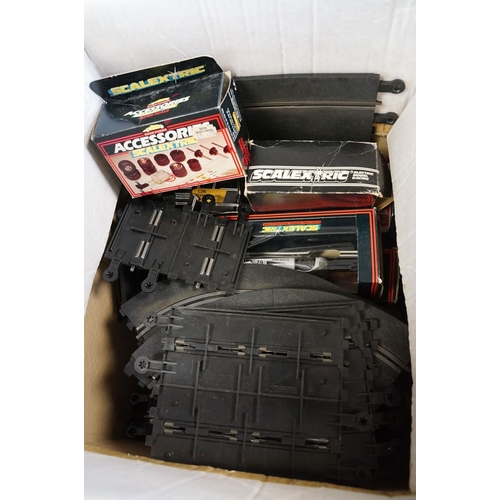 252 - Collection of various boxed and unboxed Scalextric cars, sets and track to include 6 x Scalextric ca... 