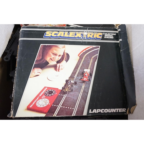 252 - Collection of various boxed and unboxed Scalextric cars, sets and track to include 6 x Scalextric ca... 