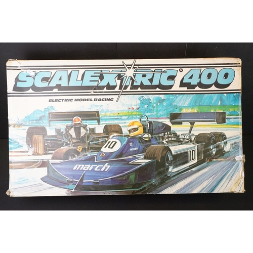 252 - Collection of various boxed and unboxed Scalextric cars, sets and track to include 6 x Scalextric ca... 