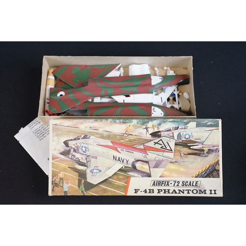 254 - 12 Boxed / carded / bagged Airfix plastic model kits to include 571 1910 B Type Bus, 388 F-4B Phanto... 