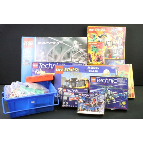 1446 - Lego - Collection of boxed and unboxed Lego sets to include 10 x boxed Lego sets featuring 8366 Race... 