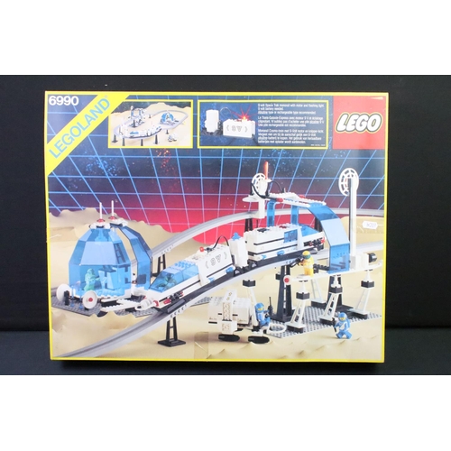 1452 - Lego - Boxed Legoland 6990 Space Monorail set, all appearing complete with instructions but unchecke... 