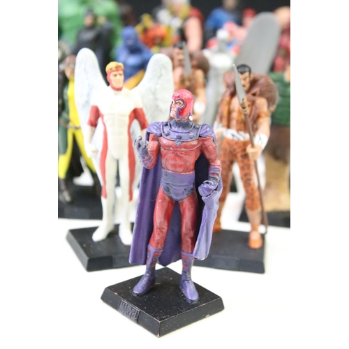 1454 - 31 Eaglemoss Marvel diecast figures to include Sandman, The Thing, Thor, Captain America, Silver Sur... 