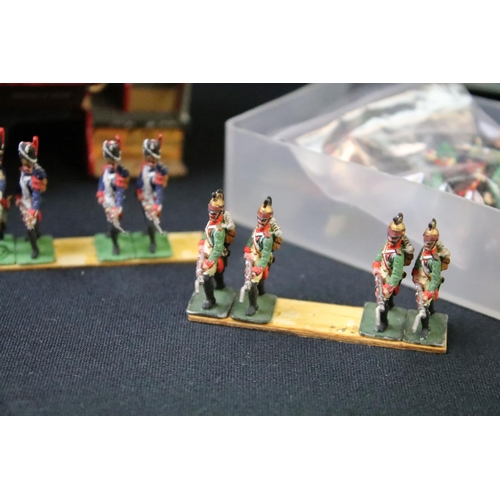 1459 - Collection of various metal & plastic figures, soldiers and accessories to include bagged, carded an... 