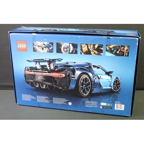 1425 - Lego - Lego Technic Bugatti Chiron set no. 42083, part-built, with box, instructions manuals & inter... 