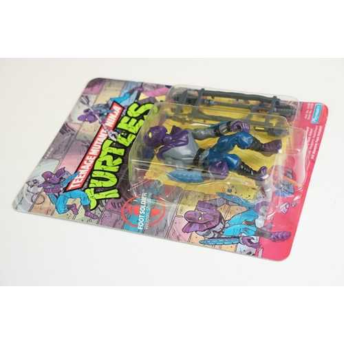 1517 - Teenage Mutant Ninja Turtles - Original carded Playmates Bandai TMNT Foot Soldier figure, 'Ninja' ve... 