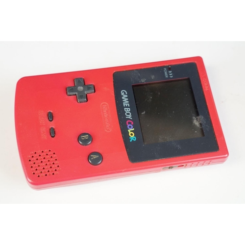 1520 - Retro Gaming - Three boxed Nintendo Game Boy consoles to include Game Boy Color (in pink), Game Boy ... 