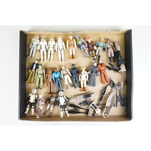 1522 - Star Wars - 22 Original Star Wars figures to include Luke Skywalker (Hoth Battle Gear), Stormtrooper... 