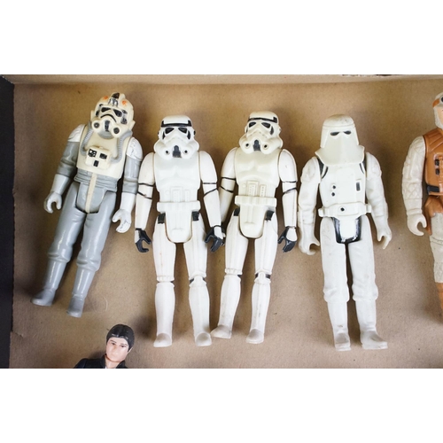 1522 - Star Wars - 22 Original Star Wars figures to include Luke Skywalker (Hoth Battle Gear), Stormtrooper... 