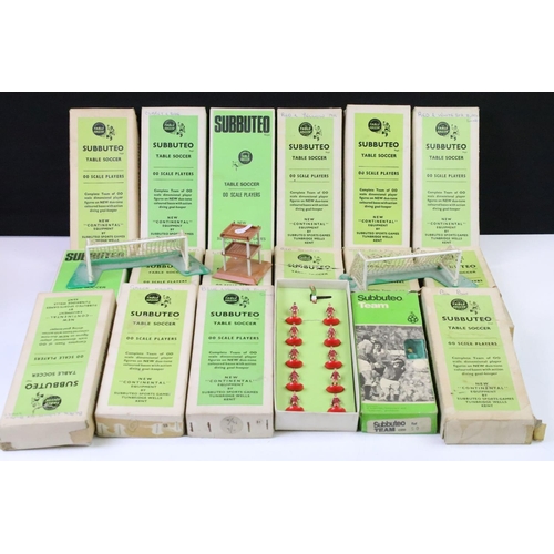 276 - Subbuteo - Collection of HW Subbuteo to include 18 x boxed teams featuring Celtic, Brazil, Partick T... 