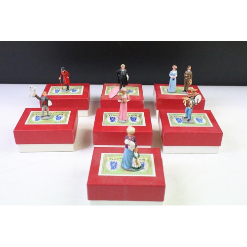 295 - Collection of seven boxed Trophy Miniatures The Classic Collection Town & Country Series metal figur... 