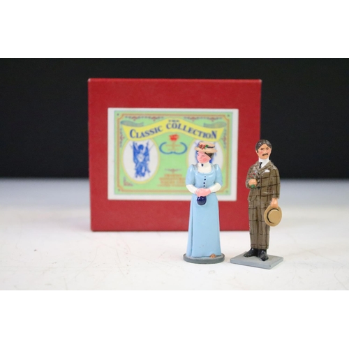 295 - Collection of seven boxed Trophy Miniatures The Classic Collection Town & Country Series metal figur... 