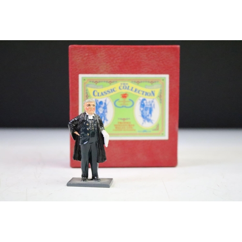 295 - Collection of seven boxed Trophy Miniatures The Classic Collection Town & Country Series metal figur... 