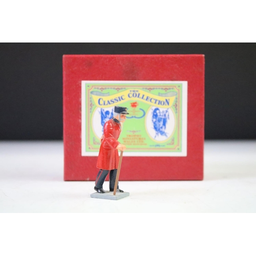 295 - Collection of seven boxed Trophy Miniatures The Classic Collection Town & Country Series metal figur... 