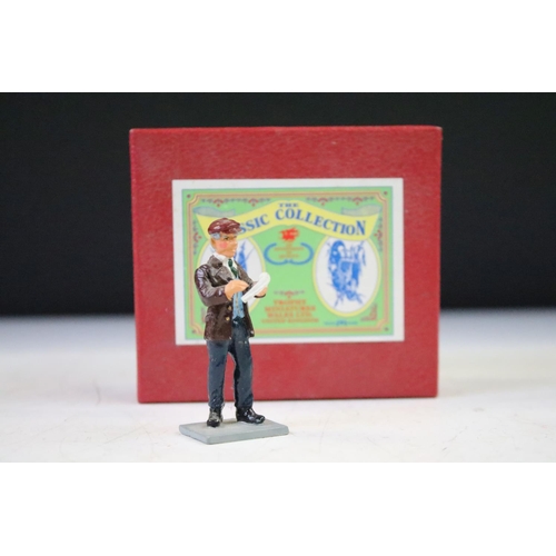 296 - Collection of seven boxed Trophy Miniatures The Classic Collection Town & Country Series metal figur... 