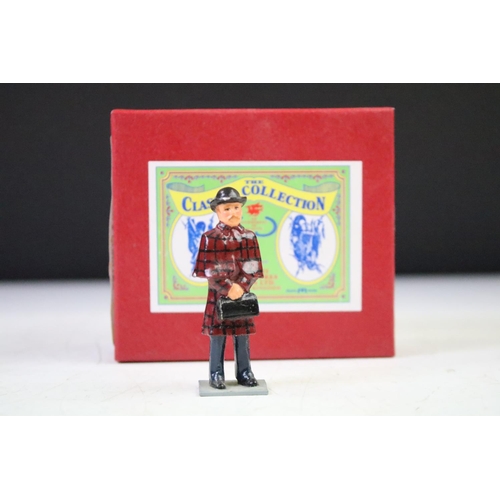 296 - Collection of seven boxed Trophy Miniatures The Classic Collection Town & Country Series metal figur... 