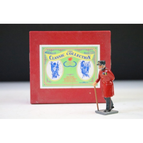 296 - Collection of seven boxed Trophy Miniatures The Classic Collection Town & Country Series metal figur... 