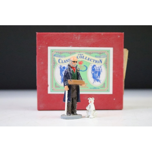 296 - Collection of seven boxed Trophy Miniatures The Classic Collection Town & Country Series metal figur... 