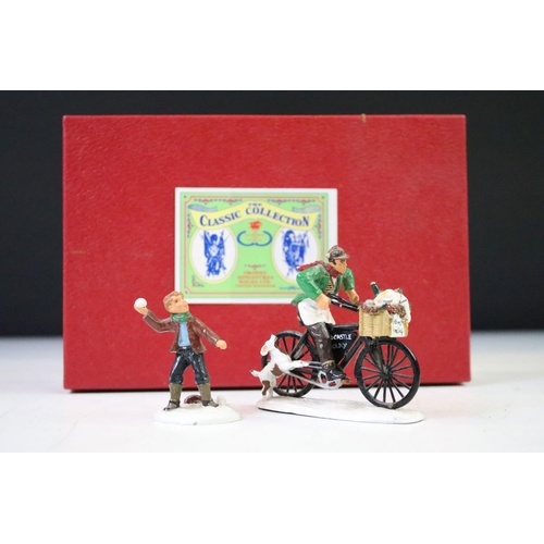 297 - Collection of three boxed Trophy Miniatures The Classic Collection metal figure sets to include Town... 