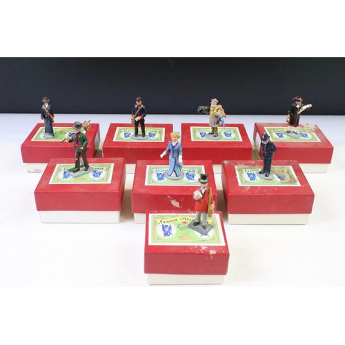 298 - Collection of eight boxed Trophy Miniatures The Classic Collection Town & Country Series metal figur... 