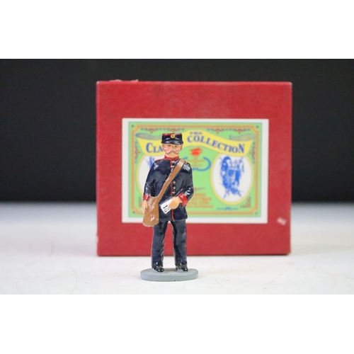 298 - Collection of eight boxed Trophy Miniatures The Classic Collection Town & Country Series metal figur... 