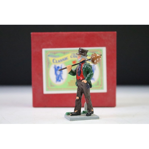 298 - Collection of eight boxed Trophy Miniatures The Classic Collection Town & Country Series metal figur... 