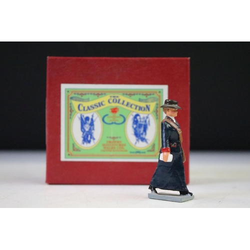 298 - Collection of eight boxed Trophy Miniatures The Classic Collection Town & Country Series metal figur... 