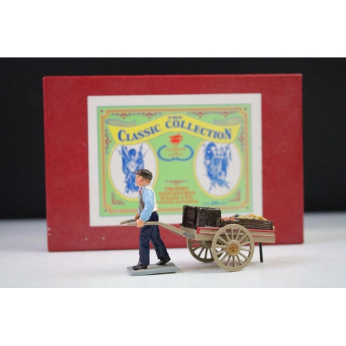 299 - Collection of five boxed Trophy Miniatures The Classic Collection Town & Country Series metal figure... 