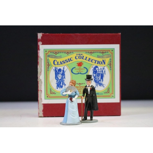 299 - Collection of five boxed Trophy Miniatures The Classic Collection Town & Country Series metal figure... 