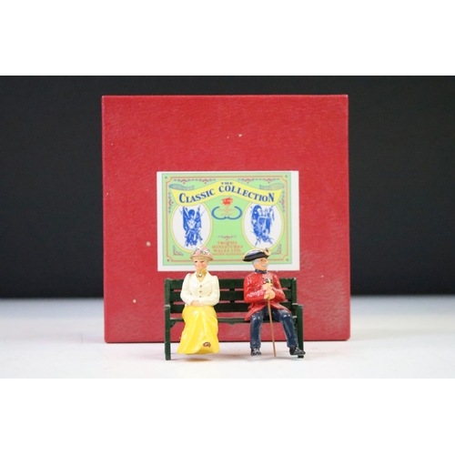 299 - Collection of five boxed Trophy Miniatures The Classic Collection Town & Country Series metal figure... 