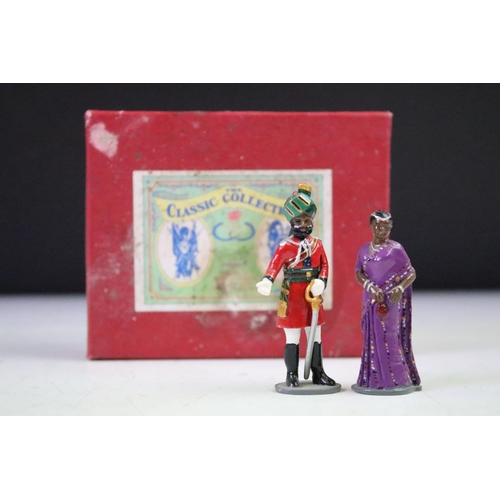 300 - Collection of ten boxed Trophy Miniatures The Classic Collection Town & Country Series metal figure ... 