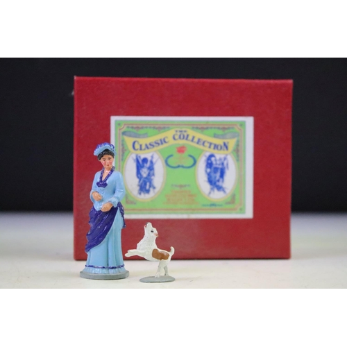 300 - Collection of ten boxed Trophy Miniatures The Classic Collection Town & Country Series metal figure ... 