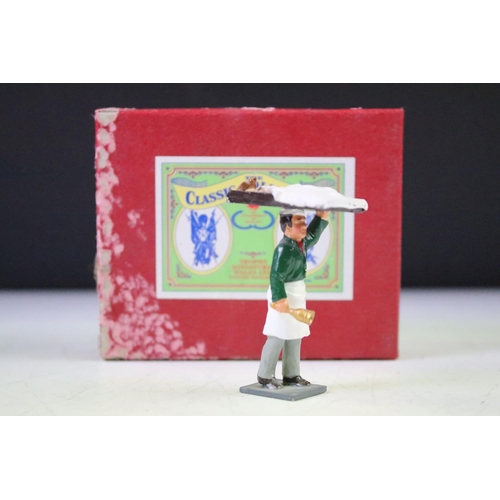 300 - Collection of ten boxed Trophy Miniatures The Classic Collection Town & Country Series metal figure ... 