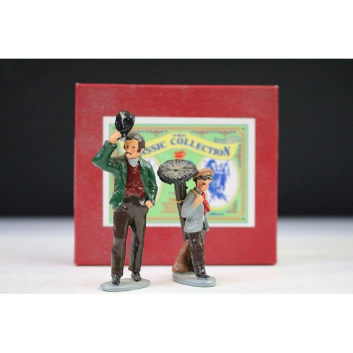 301 - Collection of eight boxed Trophy Miniatures The Classic Collection Town & Country Series metal figur... 