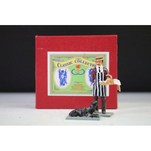 301 - Collection of eight boxed Trophy Miniatures The Classic Collection Town & Country Series metal figur... 