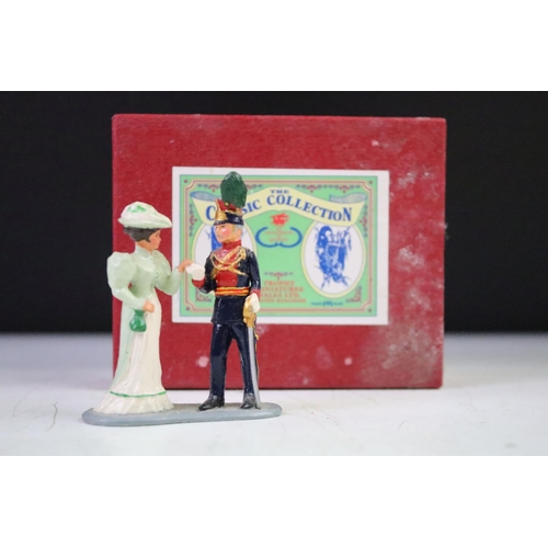 301 - Collection of eight boxed Trophy Miniatures The Classic Collection Town & Country Series metal figur... 