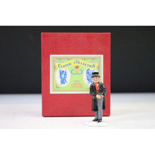 303 - Collection of seven boxed Trophy Miniatures The Classic Collection metal figure sets to include Town... 