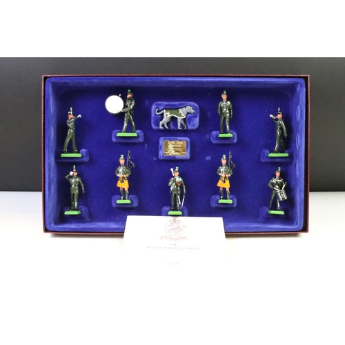 304 - Five boxed Britains metal figure sets to include 5291 Honourable Artillery Company, 5192 The Royal I... 