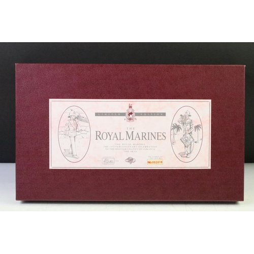 304 - Five boxed Britains metal figure sets to include 5291 Honourable Artillery Company, 5192 The Royal I... 