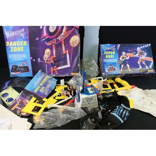 1476 - Hornby Gladiators - Four boxed Gladiators playsets to include Super Duel The Wall, Danger Zone (with... 