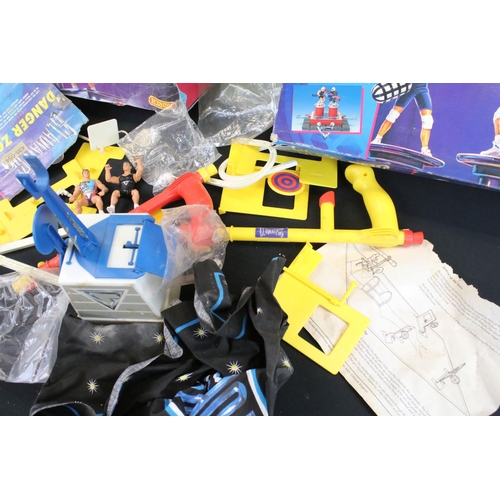 1476 - Hornby Gladiators - Four boxed Gladiators playsets to include Super Duel The Wall, Danger Zone (with... 