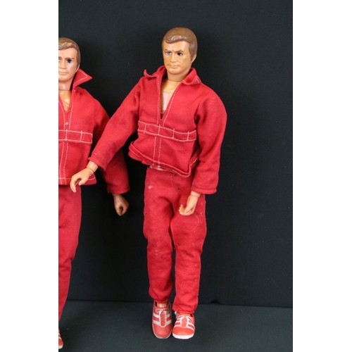 1477 - Two Character Universal City Studios 1970's Six Million Dollar Man action figures (clothed), togethe... 