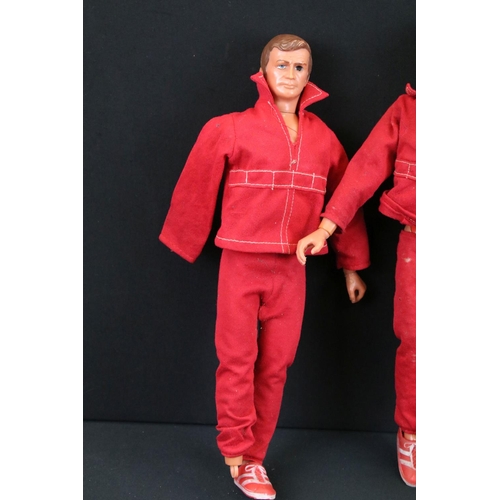 1477 - Two Character Universal City Studios 1970's Six Million Dollar Man action figures (clothed), togethe... 