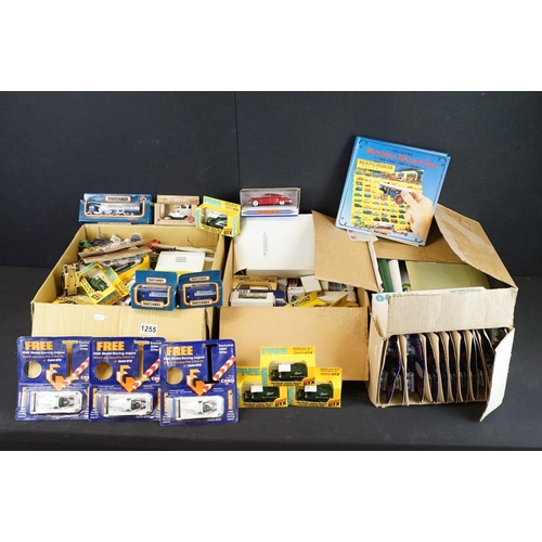 1255 - Around 65 Boxed / carded diecast models to include Corgi, Matchbox & Lledo, featuring Matchbox Super... 