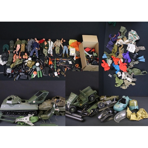 1483 - Action Man - Ten Action Man figures (4 x Palitoy, 5 x CPG / Hasbro / General Mills 1970's (all five ... 