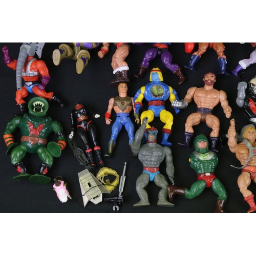 1485 - Masters of the Universe - Around 60 original Mattel Masters Of The Universe He-Man / She-Ra figures ... 