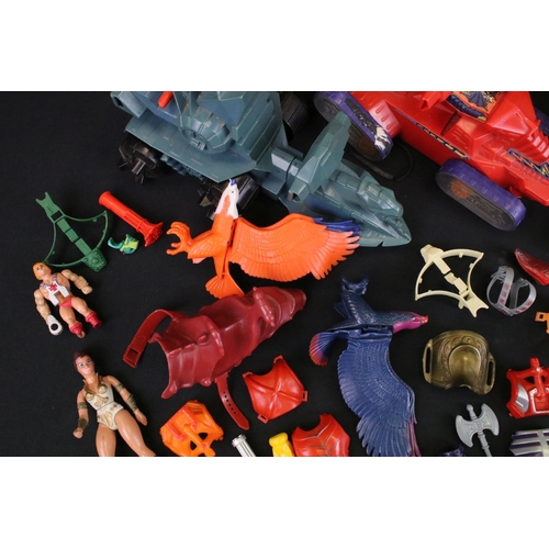 1485 - Masters of the Universe - Around 60 original Mattel Masters Of The Universe He-Man / She-Ra figures ... 